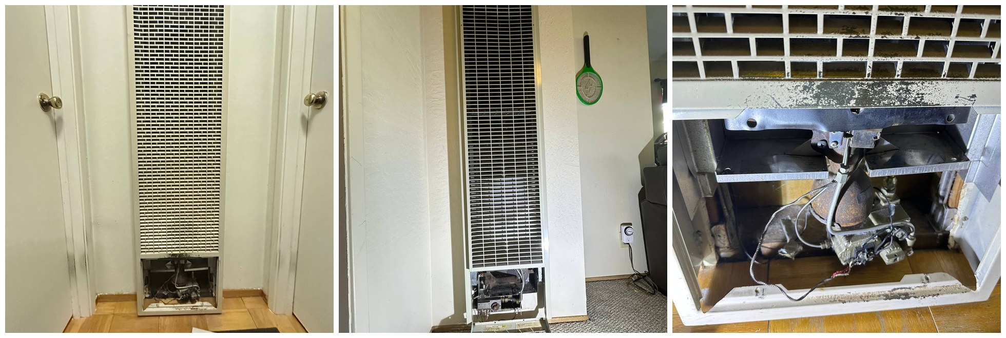 Expert Repair and Scheduled Replacement for Two 43-Year-Old Wall Heaters