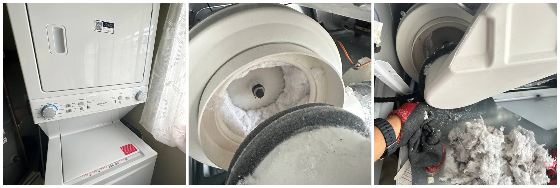 Repairing Dryer Vent Blockages on Combo Units in Alameda County