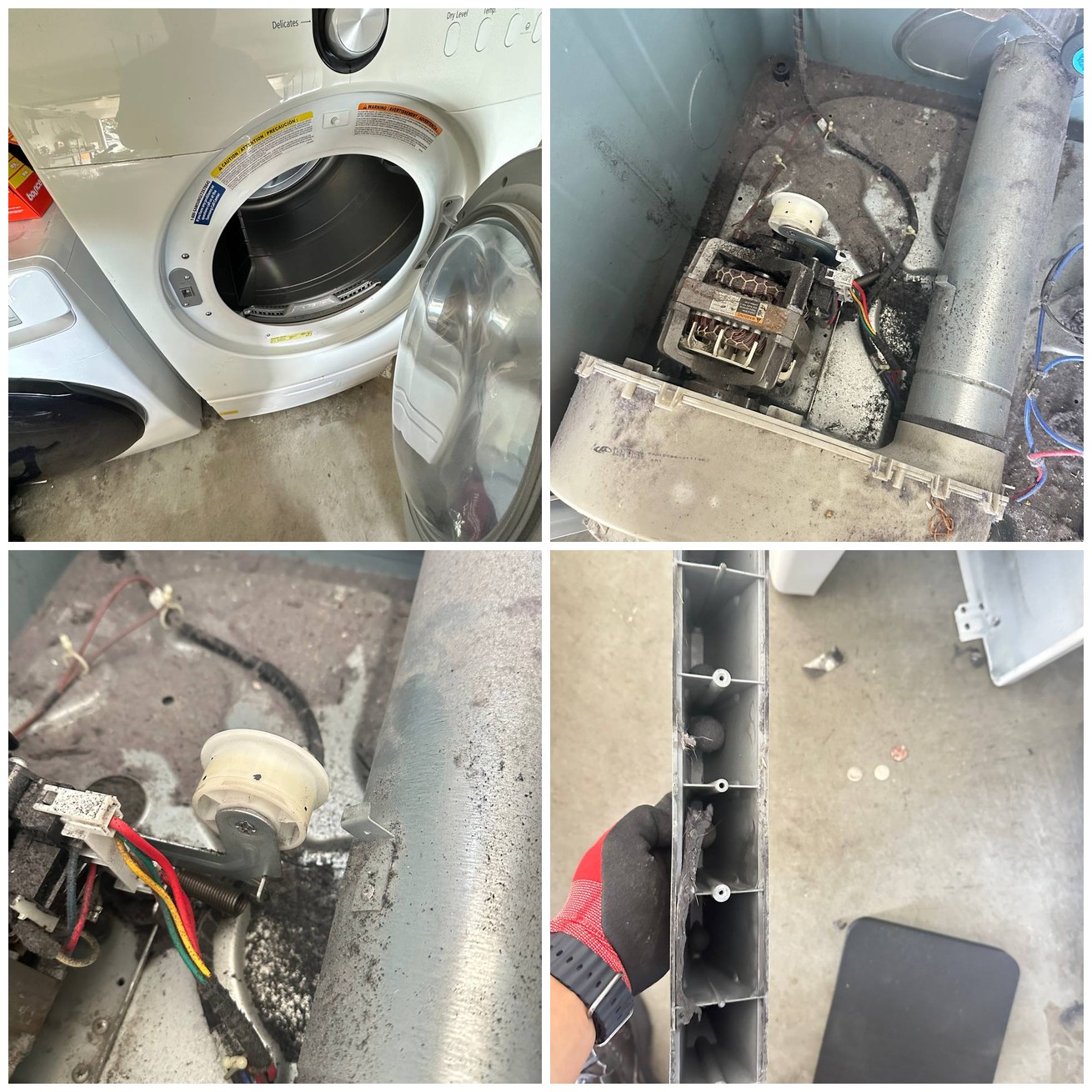 Samsung Dryer Drum Alignment and Repair in Union City